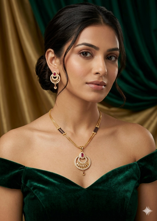 Necklace and earring set